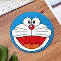 20cm Cartoon Animal Pattern Mouse Pad Round Mousepad Office Mice Pad Rubber Home Computer Anti-slip Table Mat Study Room PC