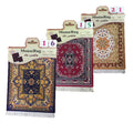 Nworld Persian Mini Woven Rug Mat Mousepad Carpet Pattern Cup Mouse Pad with Fring Retro Style Home Office Table Decor Craft