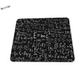 Mathematical Formula Rectangle 180X220X2MM 250X290X2MM No Computer Mouse Pad Edge Overlock Rug