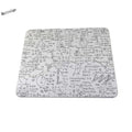 Mathematical Formula Rectangle 180X220X2MM 250X290X2MM No Computer Mouse Pad Edge Overlock Rug