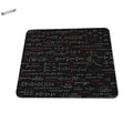 Mathematical Formula Rectangle 180X220X2MM 250X290X2MM No Computer Mouse Pad Edge Overlock Rug
