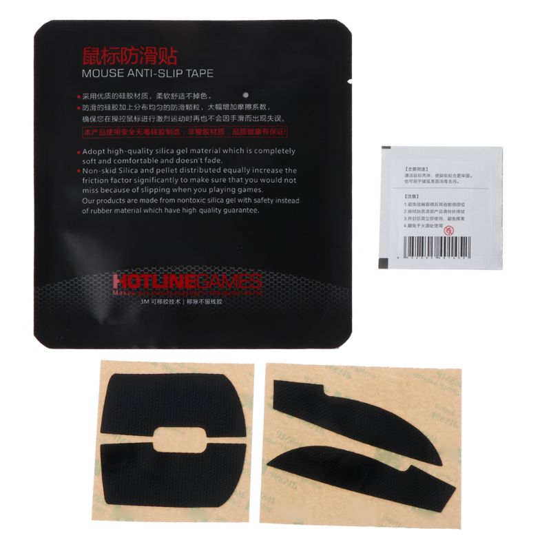 Original Hotline Games Mouse Skates Side Stickers Sweat Resistant Pads Anti-slip Tape For Logitech G Pro Wireless Mouse
