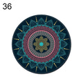 Vintage Bohemian Round Computer 3D Game Carpet Mouse Pad Mat Anti Slip Mousepad