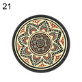 Vintage Bohemian Round Computer 3D Game Carpet Mouse Pad Mat Anti Slip Mousepad