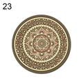 Vintage Bohemian Round Computer 3D Game Carpet Mouse Pad Mat Anti Slip Mousepad